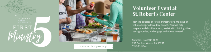 volunteer event at st. roberts thank you 800 x 200 px